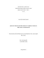 KHẢO SÁT MỘT SỐ CHỈ TIÊU SINH SẢN VÀ BỆNH LÝ SINH SẢN TRÊN CHÓ CÁI GREYHOUND