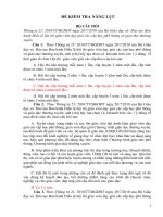 Cau hoi trac nghiem thi giao vien day gioi cap tinh