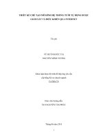 THIẾT KẾ CHẾ TẠO MÔ HÌNH HỆ THỐNG TƯỚI TỰ ĐỘNG ĐƯỢC GIÁM SÁT VÀ ĐIỀU KHIỂN QUA INTERNET