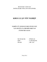 NGHIÊN CỨU, ĐÁNH GIÁ MỘT SỐ MẪU MÁY VẬN CHUYỂN LÚA PHỔ BIẾN HIỆN NAY Ở TỈNH TIỀN GIANG