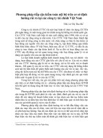 Phương pháp tiếp cận kiểm toán nội bộ trên cơ sở định hướng rủi ro tại các công ty tài chính Việt Nam