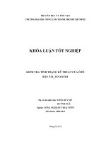 KIỂM TRA TÌNH TRẠNG KỸ THUẬT CỦA ÔTÔ BÁN TẢI_VINAXUKI