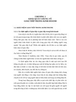 Bài giảng giao tiếp trong kinh doanh