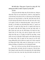 quan ly su thay doi tổng quan về quản lý sự thay đổi  nêu những quan điểm cá nhân về quản lý sự thay đổi
