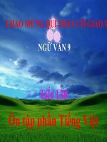 Bài 27: Ôn tập ngữ văn phần Tiếng việt ( khởi ngữ, các thành phần biệt lập)