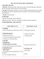 Giáo án Toán 5 chương 1 bài 9: Ôn tập Bảng đơn vị đo độ dài