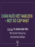 1 ts  doan xuan truc   tinh hinh chan nuoi 2018 (final)