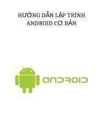 Hướng dẫn lập trình android studio