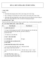 Giáo án Toán 5 chương 1 bài 11: Đêcamét vuông. Héctômét vuông