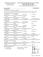 đề thi chính thức thpt quốc gia hóa học năm 2018 mã 209