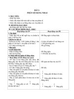 Giáo án Toán 4 chương 4 bài 1: Phân số bằng nhau