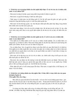 ÔN TẬP KINH TẾ CHÍNH TRỊ QUỐC TẾ