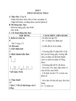 Giáo án Toán 4 chương 4 bài 1: Phân số bằng nhau