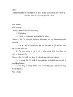 NỘI DUNG PHÊ PHÁN nền văn hóa THỤC dân, đế QUỐC  TRONG một số tác PHẨM của hồ CHÍ MINH 1