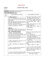 Giáo án toán 4 tuần 6,7,8,9,10 năm 2018