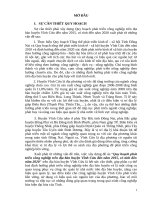 Quy hoạch phát triển ngành Công nghiệp trên địa bàn huyện Vĩnh Cửu đến năm 2015, có tính đến năm 2020