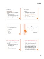 BÀI 1:  PHÂN TÍCH LỢI ÍCH CHI PHÍ VÀ SỰ LỰA CHỌN CÁC PHƯƠNG ÁN