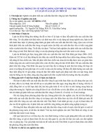 Nghiên cứu phát triển sản xuất dâu tằm bền vững tại tỉnh thái bình (tt) 