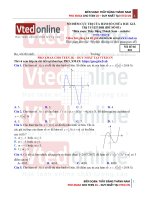 TRỊ TUYỆT ĐỐI VẬN DỤNG CAO CÓ ĐÁP ÁN