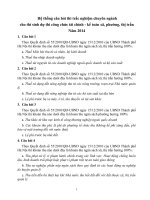 Câu hỏi trắc nghiệm công chức cấp xã ngành Kế Toán