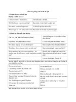 cam nang tieng anh khi du lich