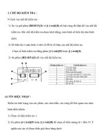 Hướng dẫn cài đặt máy thùa khuy tự động MEB 3200