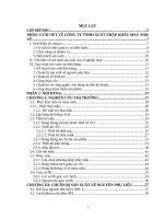 Đồ án nghiên cứu xây dựng tài liệu kỹ thuật triển khai sản xuất sản phẩm áo liền váy