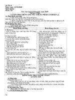GIÁO án NÂNG CAO lớp 4 TUẦN 8 đến 10 