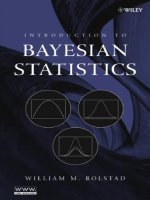 Introduction to bayesian statistics 