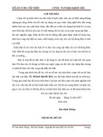 Đồ án Cung cấp điện  EPU Đề 5c