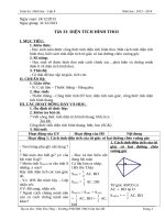 Giao an hinh hoc 8 ki 2