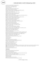 3 61 letter formation words 