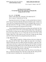 KẾ HOẠCH TOÀN KHÓA về việc thực hiện học tập và làm theo tư tưởng đạo đức phong cách hồ chí minh