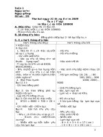 GIÁO án NÂNG CAO lớp 4 TUẦN 1 và 2 