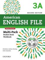 American english file 3a student book and workbook 