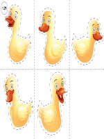 1 29 baby ducks cut outs for poster 9 