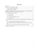ẢNH HƯỞNG CỦA NHÂN TỐ VĂN HÓA TÁC ĐỘNG ĐẾN HOẠT ĐỘNG KINH DOANH CỦA HM NHƯ THẾ NÀO