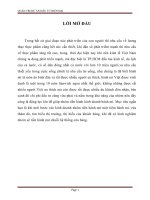 MÔN QUẢN TRỊ DỰ ÁN ĐẦU TƯ.