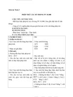 Trọn bộ giáo án Toán lớp 3  GV.Nguyễn Phi Hùng