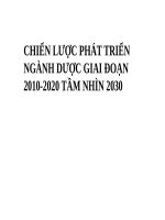 Chien luoc phat trien nganh duoc