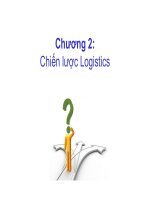 Chương 2:  Chiến lược Logistics