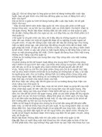 Câu hỏi và đáp án bài tập tình huống quản trị học