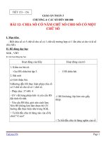 Giáo án Toán 3 chương 4 bài 12: Chia số có 5 chữ số cho số có 1 chữ số