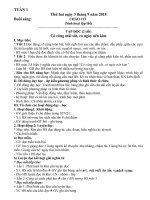 giáo án tuần 1 lớp 2 soạn theo định hướng phát triển năng lực học sinh