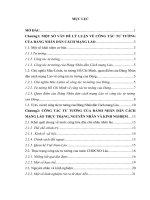 tieu luan công tác tư tưởng của đảng nhân dân cách mạng lào trong giai đoạn hiện nay