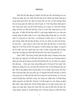 Tiểu luận truyền thông đại chúng với vấn đề biến đổi khí hậu