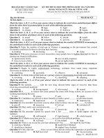 đề thi chính thức thpt quốc gia tiếng anh mã 423 năm 2018