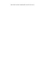 MỘT số đề THI TRẮC NGHIỆM môn TOÁN ôn THI vào 10