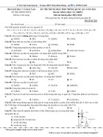 Đề thi THPT quốc gia    năm 2018   4 đề gốc 