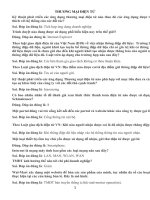 Trắc nghiệm THƯƠNG mại điện tử có đáp án